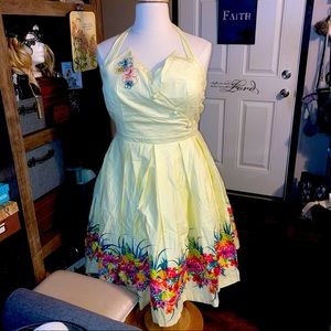 NWT LINDY BOP RETRO ROCKABILLY PINUP DRESS SIZE 18